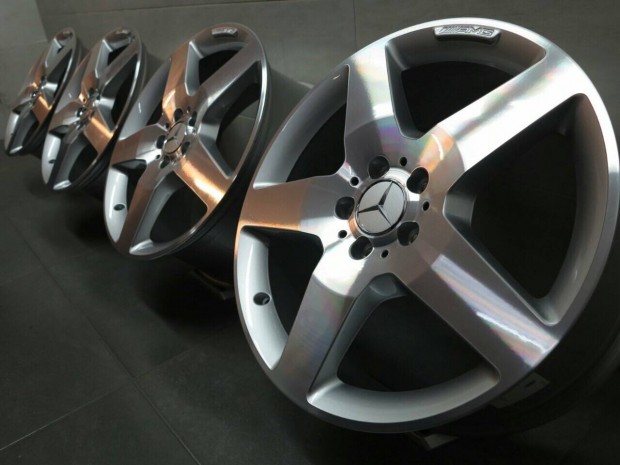 Mercedes AMG 19 coll eredeti gy�ri cikksz�mos alufelni 5x112 felni a5