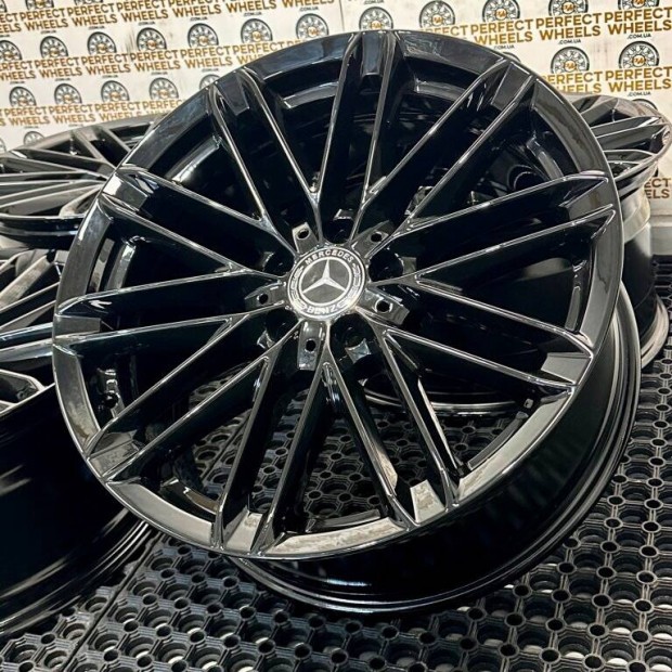 Mercedes AMG 19 coll eredeti gy�ri cikksz�mos alufelni 5x112 felni m8