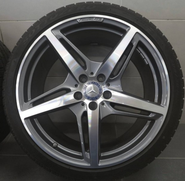 Mercedes AMG 20 coll eredeti gy�ri cikksz�mos alufelni 5x112 felni v