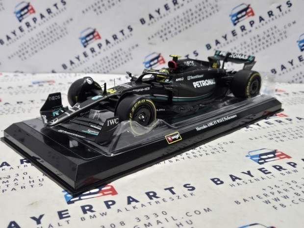 Mercedes AMG Petronas W14 F1 #44 (2023) - Lewis Hamilton -  Bburago -