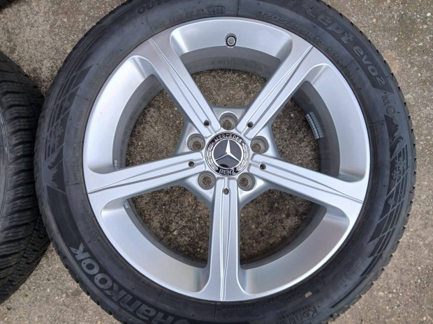 Mercedes A B CLA W177 W118 W247 17" alufelni felni téli gumival 5x112