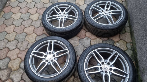Mercedes A B C 5x112 R18 gy�ri AMG alufelni gumi Tpms garnit�ra