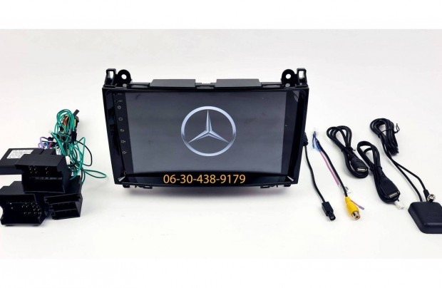 Mercedes A B Viano Vito W169 W245 Android autrdi fejegysg 1-6GB
