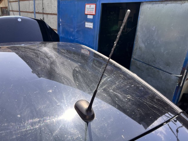 Mercedes A Class facelift 180 CDi antenna 