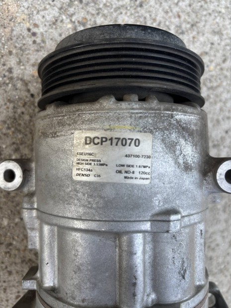 Mercedes A W169 B W245 A0022304711 6SEU16C klíma kompresszor