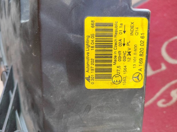 Mercedes A osztály fényszórók W169