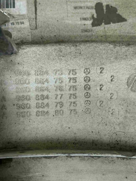 Mercedes Actros Borítópanel