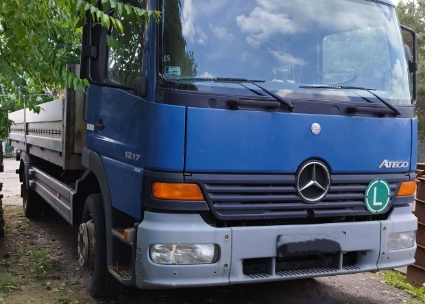 Mercedes Atego 1217 fix plats tehergpkocsi elad