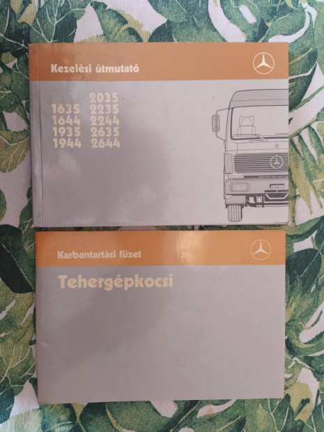 Mercedes-Benz 1635-2644 tgk. 1988 dokumentci