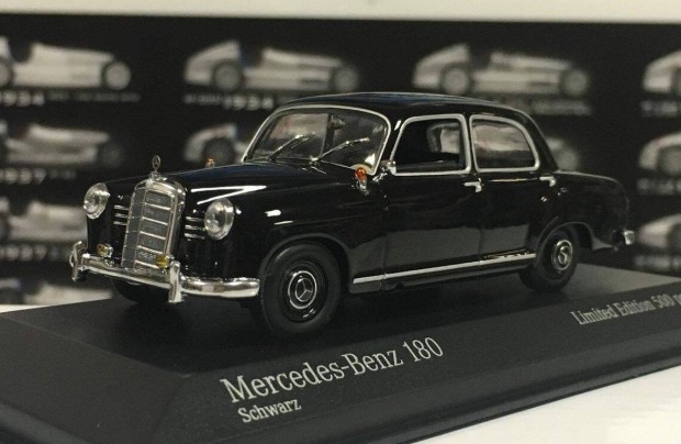 Mercedes-Benz 180 W120 1955 1:43 1/43 Minichamps Limited Ed. 500!
