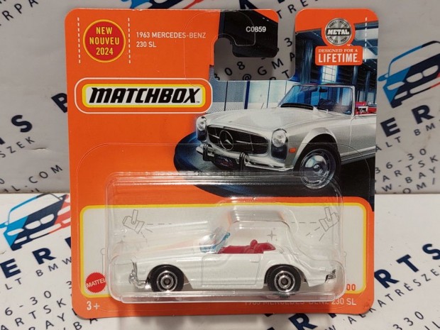 Mercedes-Benz 230 SL (1963) - 2024 86/100 - bliszteres -  Matchbox -