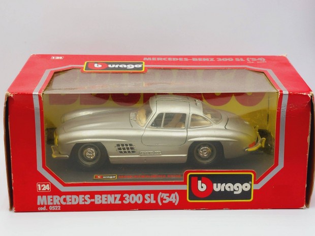 Mercedes-Benz 300SL Bburago dobozos 1:24 1/24 modellaut