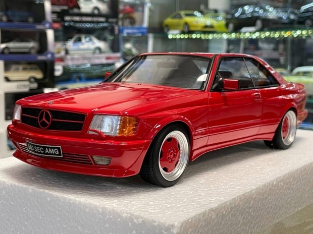 Mercedes-Benz 560 SEC C126 wide body 1986 1:18 1/18 Otto Mobile OT995