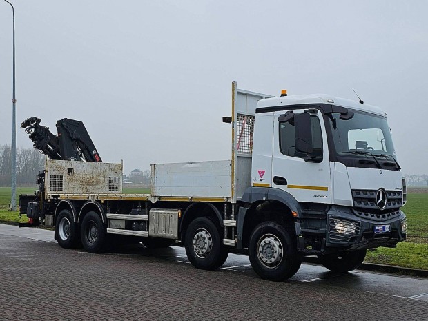 Mercedes-Benz Arocs 3240 Hiab 232Es5 / Üzemóra: 222 67