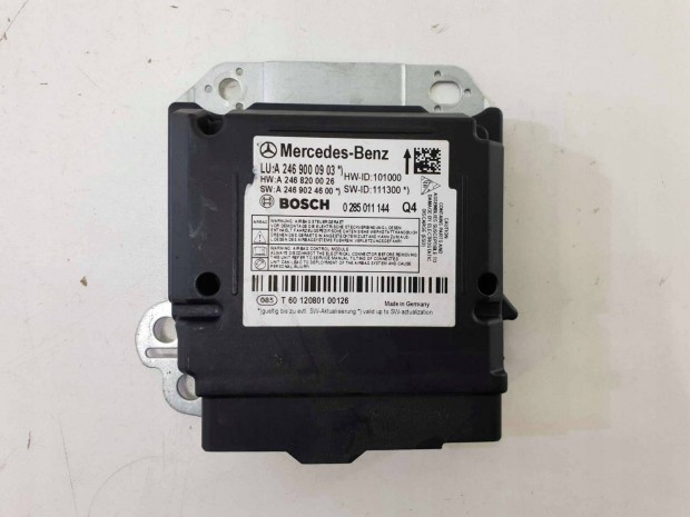 Mercedes Benz B-Osztály 246 Légzsákvezérlő elektronika A2469000903