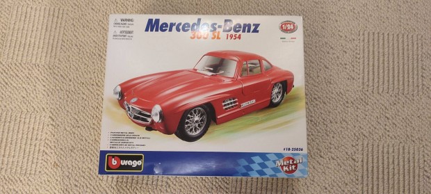 Mercedes-Benz Burago metal modell 300 SL 1954