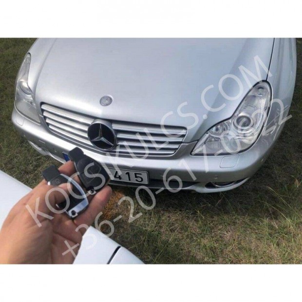 Mercedes-Benz CLS W219 autkulcs msols, programozs