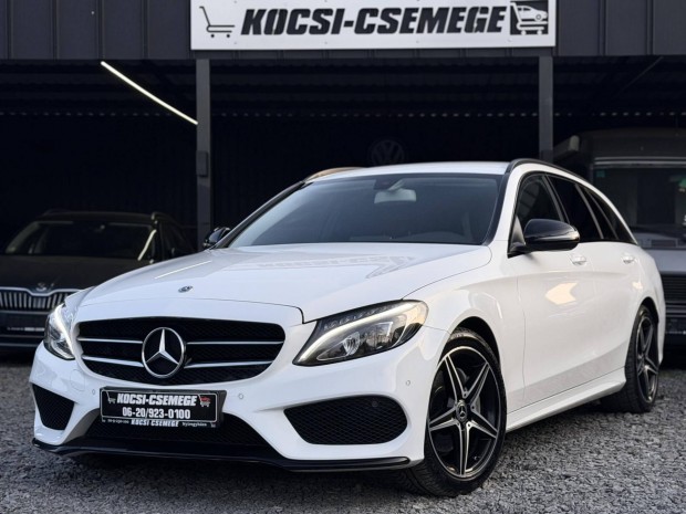 Mercedes-Benz C 220 T d 9G-Tronic AMG csomag. L...