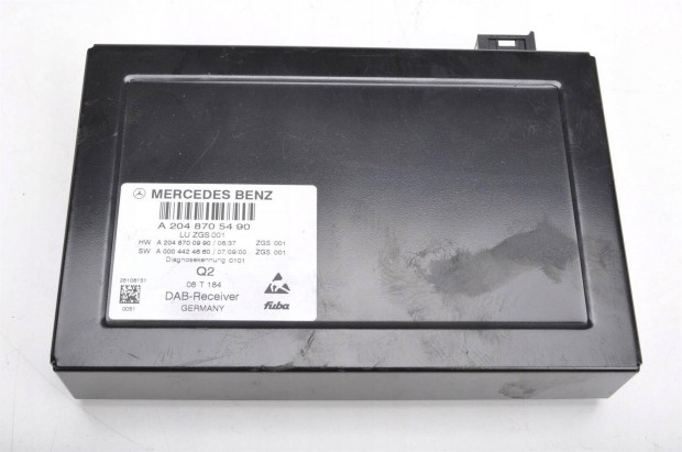 Mercedes-Benz C-osztly W204 DAB, TV modul A2048705490