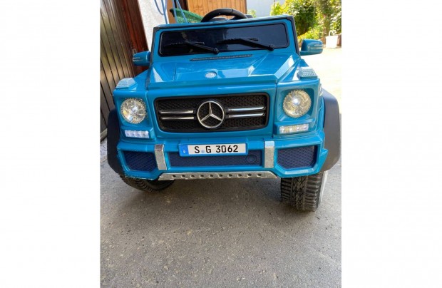 Mercedes Benz G63 AMG Blue elektromos autó távirányítóval