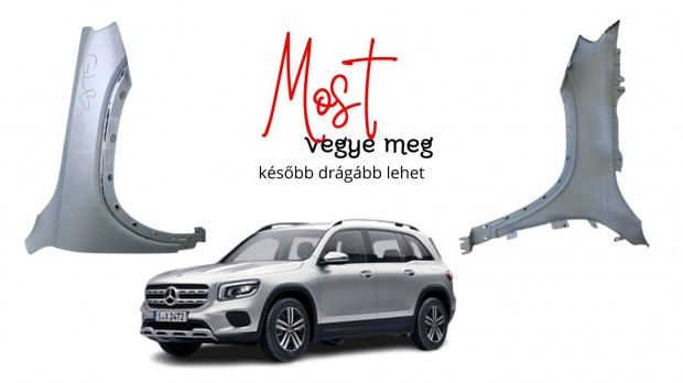 Mercedes-Benz GLB AMG X247 (2019-2023) jobb első sárvédő A2478810201