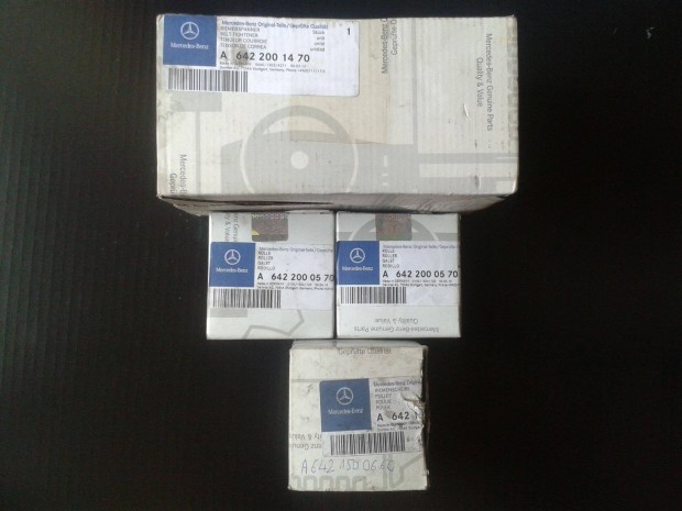 Mercedes-Benz OM642-es motorhoz sz�jfesz�t�, g�rg�k, szabadonfut�f