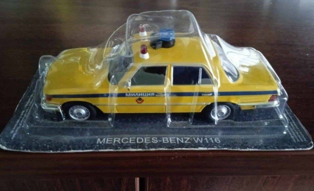 Mercedes-Benz W116 "Milicia" kisauto modell 1/43 Elad