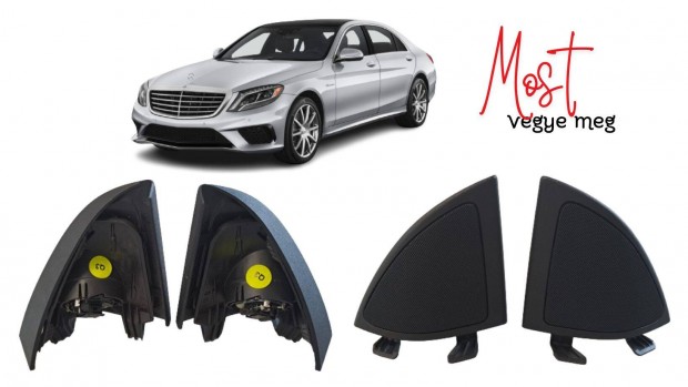 Mercedes-Benz W222 magassugárzó bal + jobb első ajtó sarokrész