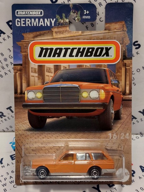 Mercedes-Benz W 123 - srga -  Matchbox - 1:64