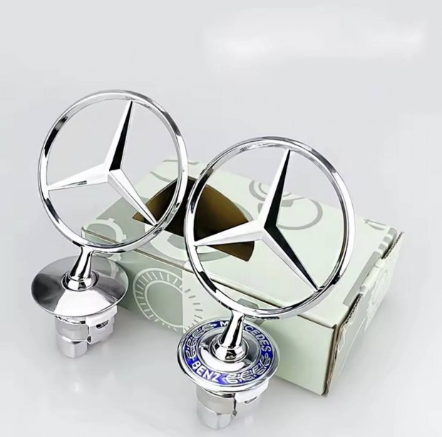 Mercedes Benz embl�ma motorh�ztet�be �j!
