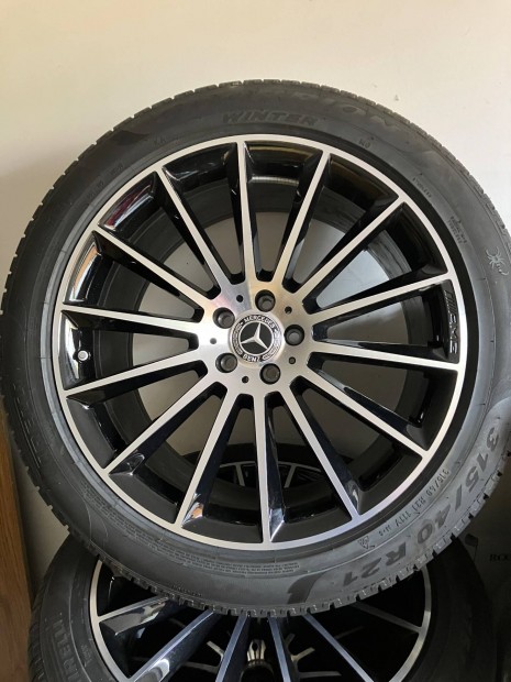 Mercedes Benz gyári 21-es AMG alufelni garnitúra Gle és GLS típusokra