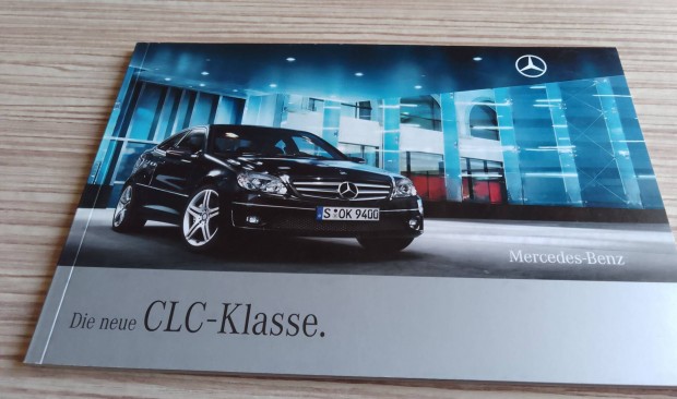 Mercedes CLC (2008) prospektus, katalgus.