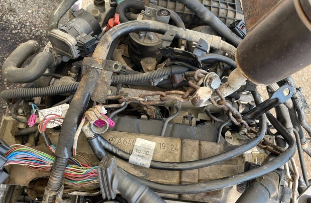 Mercedes C W203 220 CDI motor s motorikus alkatrszek ,automata vlt