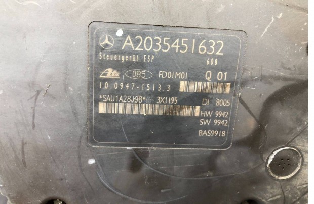 Mercedes C W203 ABS kocka A 203 545 16 32 posta megoldható