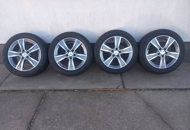 Mercedes C  5x112 R17,5*112 17" alufelni 4 vszakos gumival elad!