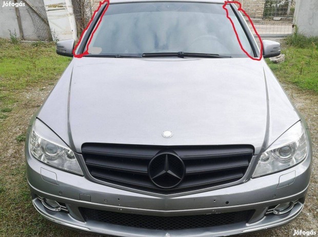 Mercedes C w204 szélvédődíszlécek Nem kavicsos Gyári újszerű pár!