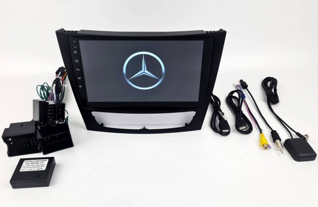 Mercedes E CLS W211 Android autórádió multimédia fejegység navi 1-6GB