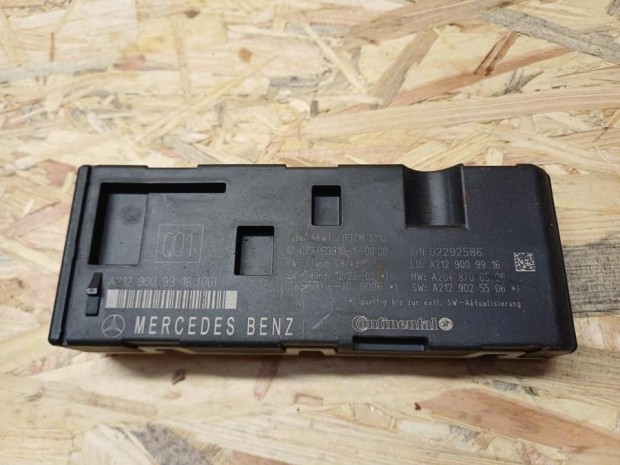 Mercedes E Class W212 (2009-2016) Csomagtrajt Vezrl Elektronika