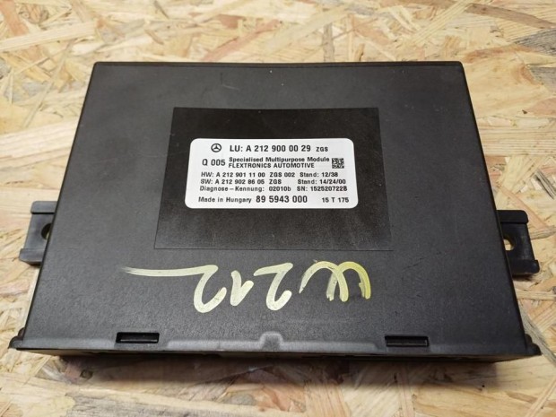 Mercedes E Class W212 (2009-2016) Komfort Elektronika