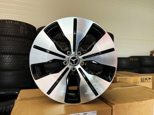 Mercedes Eqc 19" 5x112 gyári kétszéles Új alufelni 19 coll A C CLA GLC