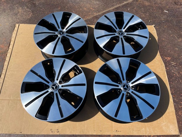 Mercedes Eqc 19" 5x112 gyári kétszéles Új alufelni 19 coll A C CLA GLC