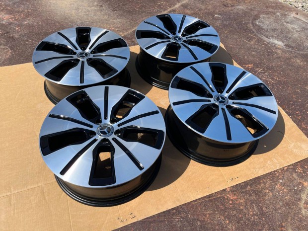 Mercedes Eqc 19" 5x112 gyári kétszéles Új alufelni 19 coll A C CLA GLC
