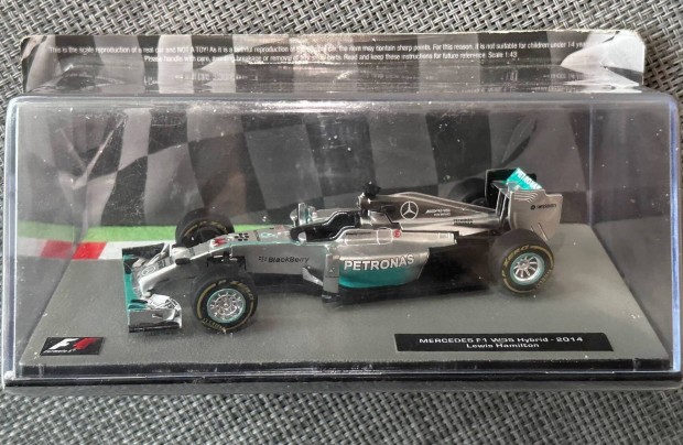 Mercedes F1 W05 Hybrid -2014 Lewis Hamilton #44 modell aut 1:43