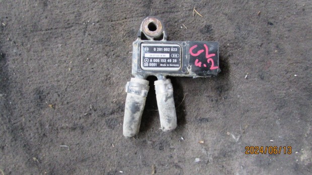 Mercedes GL 4.2D 629912 2005-2011 Nyomáskülönbség érzékelő a0061534928