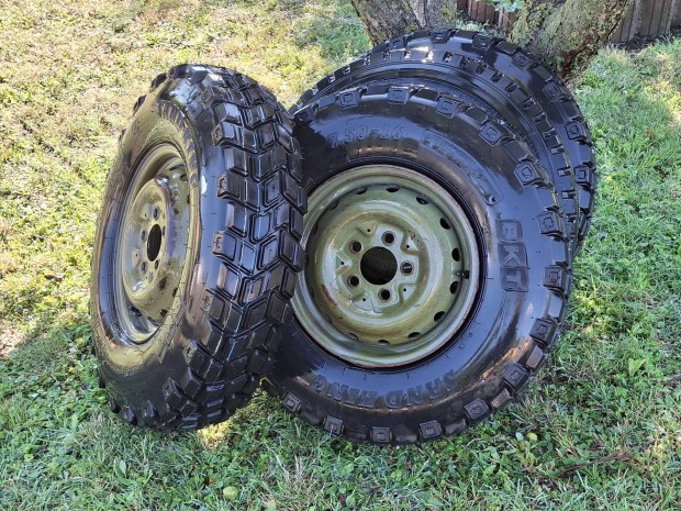 Mercedes G W460 új kerekek terepgumi 7.50 - 16