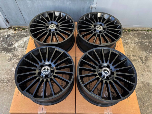 Mercedes Keskin 18" 5x112 fekete alufelni elad 18 coll W212 W213 W211