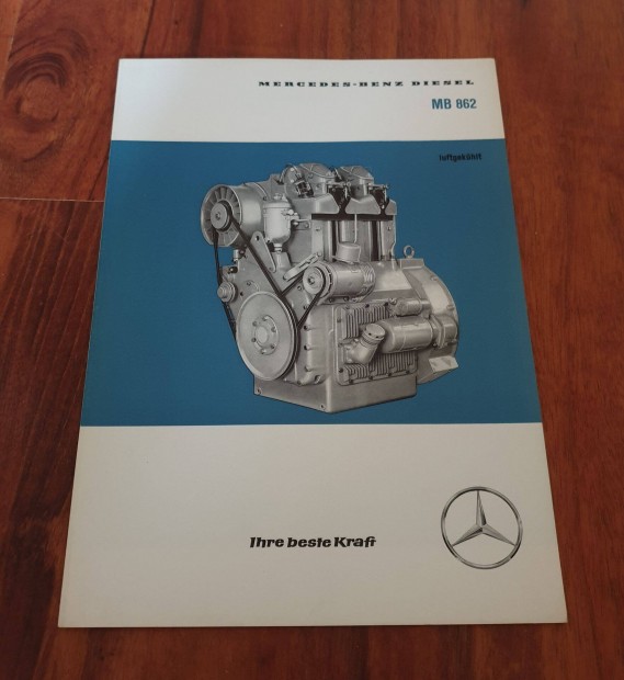 Mercedes MB 862 Motor Prospektus 1962