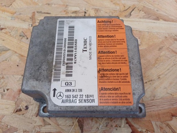 Mercedes ML W163 (1998-2005) L�gzs�k Vez�rl� Elektronika