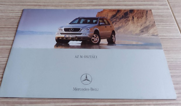 Mercedes ML (2001) magyar prospektus, katalgus.