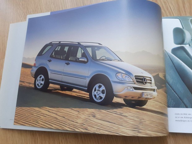 Mercedes ML osztly (W163) prospektus - 2001, nmet nyelv